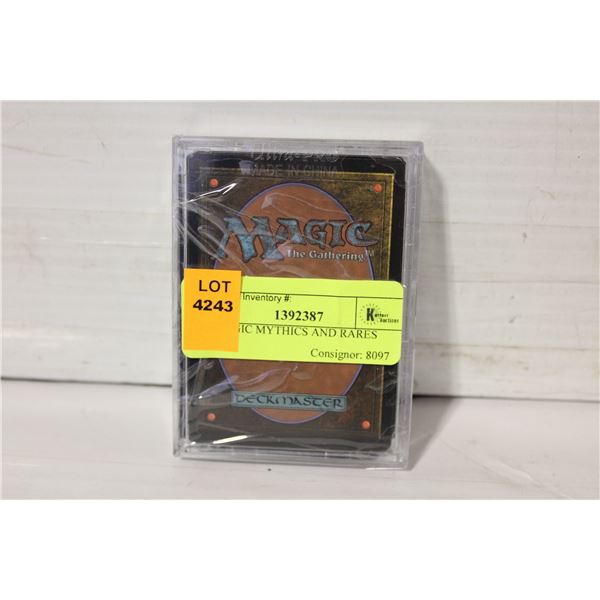 40 MAGIC MYTHICS AND RARES