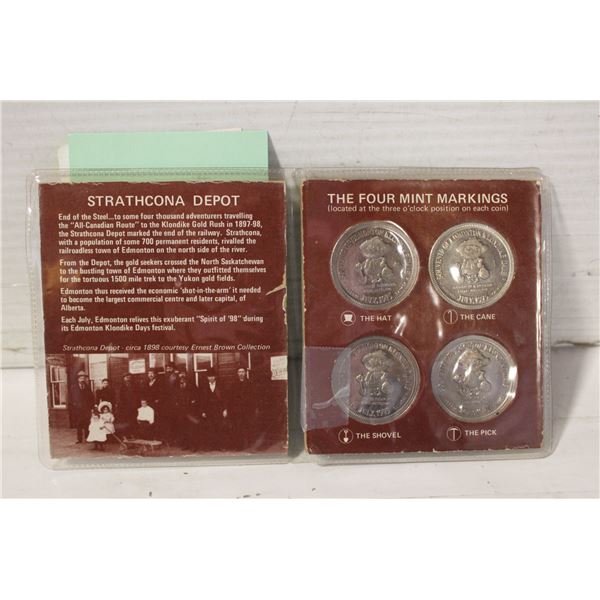 1975 SET KLONDIKE DOLLARS