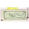 Image 1 : 1954 BANK OF CANADA $1 NOTE.