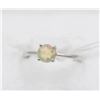 Image 1 : #142-NATURAL FIRE OPAL RING SIZE 7.75