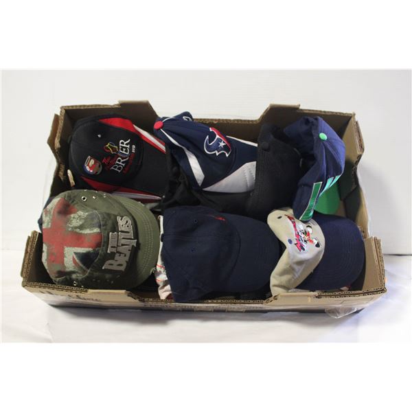 COLLECTION OF BASEBALL CAPS