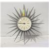 Image 1 : STARBURST WALL CLOCK