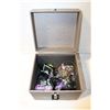 Image 1 : BOX FULL OF ESTATE WATCHES, JEWELRY &