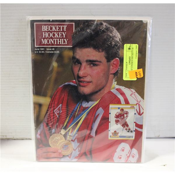 1991 ERIC LINDROS BECKETT #8