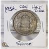 Image 1 : 1952 CANADIAN SILVER HALF DOLLAR
