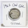 Image 1 : 1967 CANADIAN SILVER "COUGAR" QUARTER
