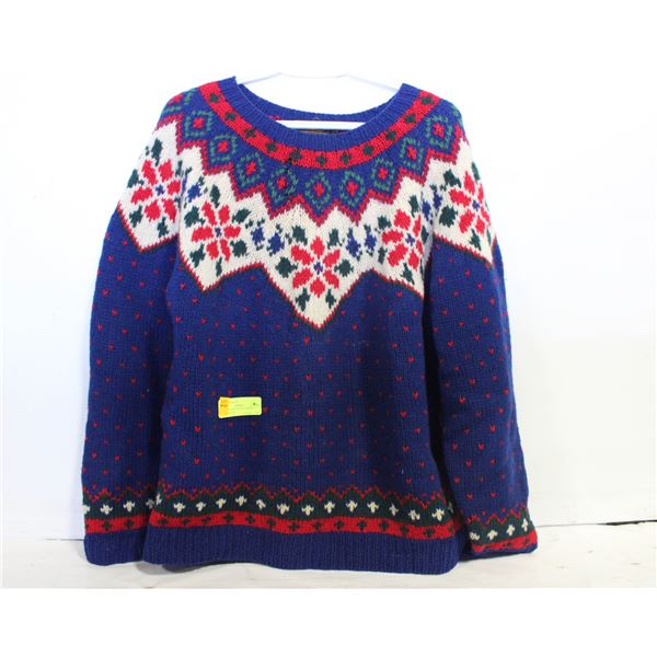 VINTAGE 100% WOOL LADIES L EDDIE BAUER