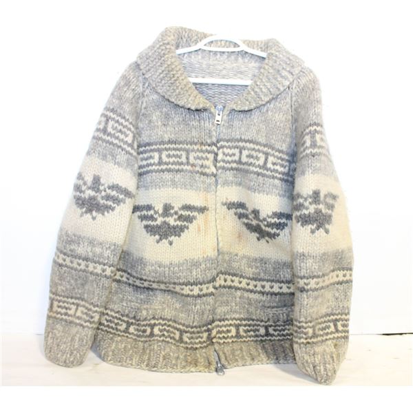 VINTAGE B.C. COWICHAN 100% WOOL