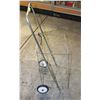 Image 1 : NEW STEEL FOLDING SHOPPING CART ON WHEELS W. TAG