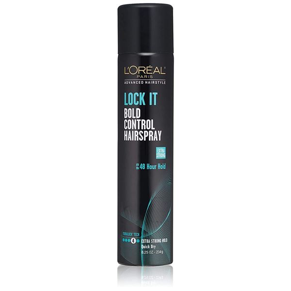 NEW 234G L'OREAL LOCK IT BOLD CONTROL HAIRSPRAY