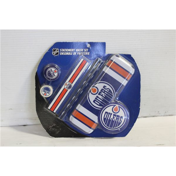SEALED LOT OF EDMONTON OILERS COLLECTIBLES