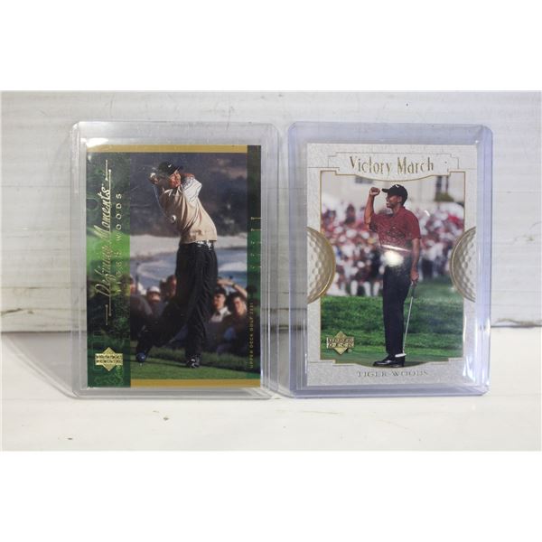 TIGER WOODS GOLF CARDS UPPER DECK