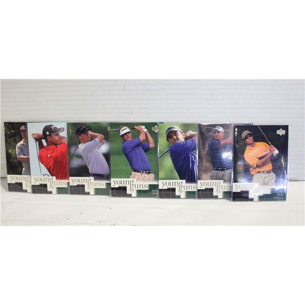 YOUNG GUNS GOLF CARDS UPPER DECK