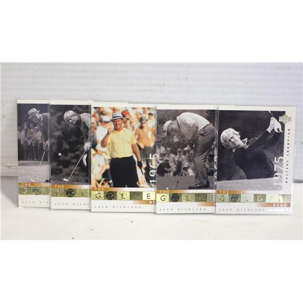 JACK NICKLAUS GOLF CARDS UPPER DECK
