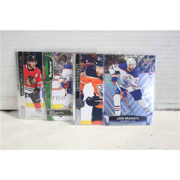 LEON DRAISAITL HOCKEY CARDS EDMONTON OILERS