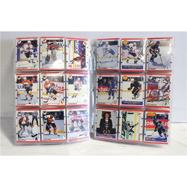 1990 SCORE HOCKEY CARDS  LOT OF 248 SLEEVED