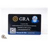 Image 2 : #1091-1.00 CT GRA CERTIFIED ROUND BRILLIANT CUT