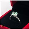 Image 2 : #1067-CUSTOM HAND SET CUSHION CUT MOISSANITE