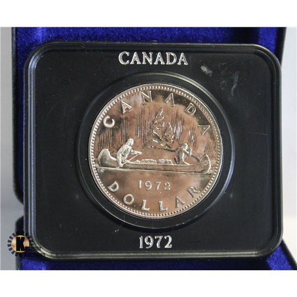 1972 CANOE DOLLAR BLUE CASE