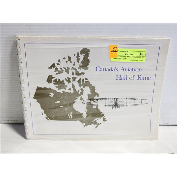 1974 CANADA'S AVIATION HALL OF FAME HISTORY