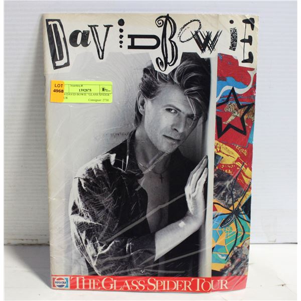 1984 DAVID BOWIE "GLASS SPIDER" TOUR