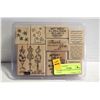 Image 1 : STAMPIN' UP STAMPS- LOT OF 9 NEW IN BOX