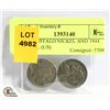 Image 1 : 1919 BUFFALO NICKEL AND 1944 NICKEL (US)