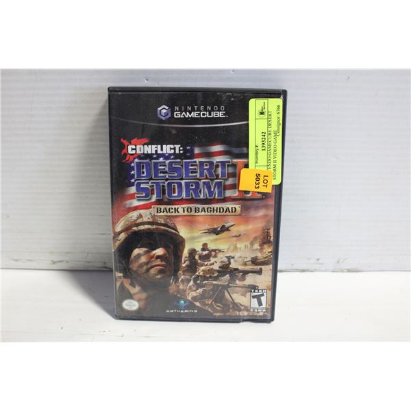 NINTENDO GAMECUBE DESERT STORM II VIDEO GAME