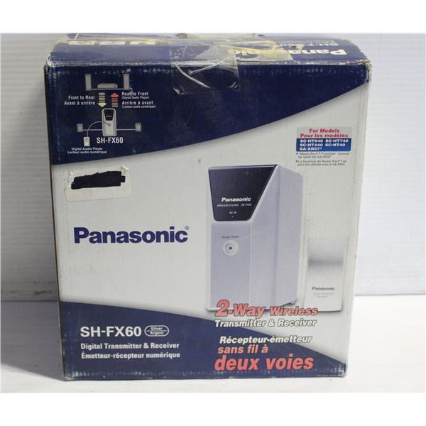 PANASONIC 2-WAY WIRELESS TRANSMITTER & RECEIVER