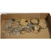 Image 1 : FLAT OF VARIOUS METAL, PLATED,