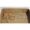Image 1 : SILVER+GOLD TONE BRACELETS + COPPER JEWELRY