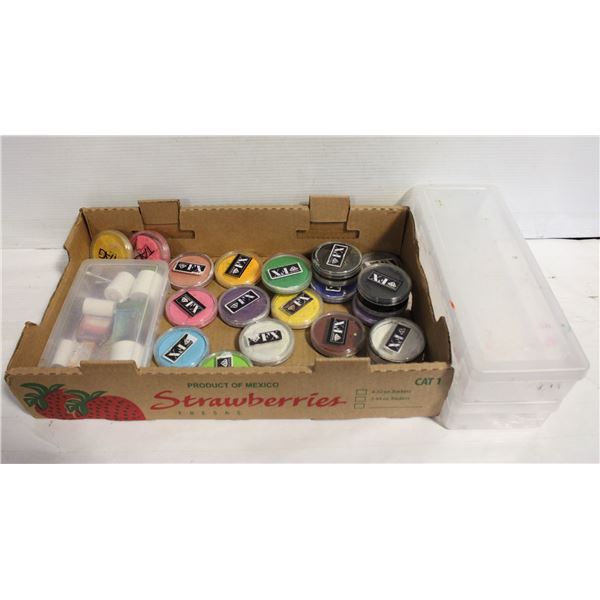 DIAMOND FX FACE ART FACE PAINT PLUS CASES