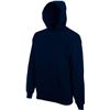 Image 1 : NWE FRUIT OF THE LOOM SOFT NAVY HOODED PULLOVER