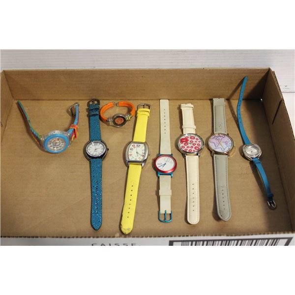 FLAT OF COLORFUL AND FUN LADIES FASHION