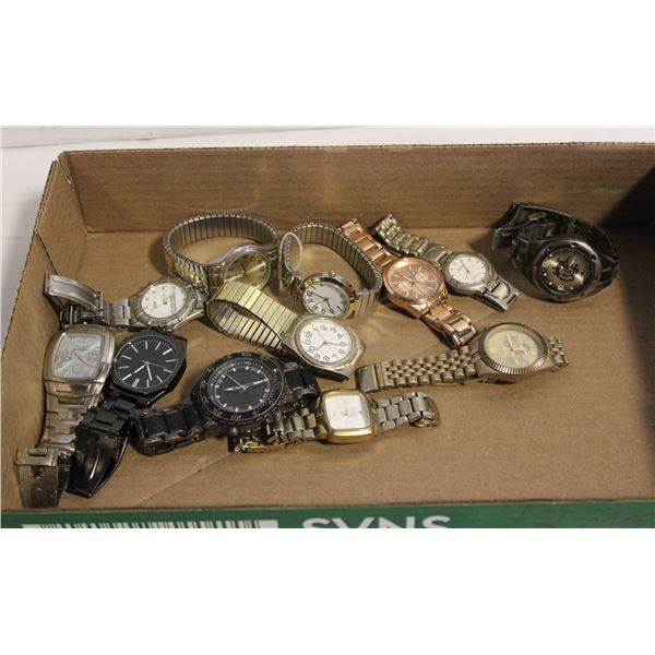 12 MENS WATCHES - VARIOUS BRANDS