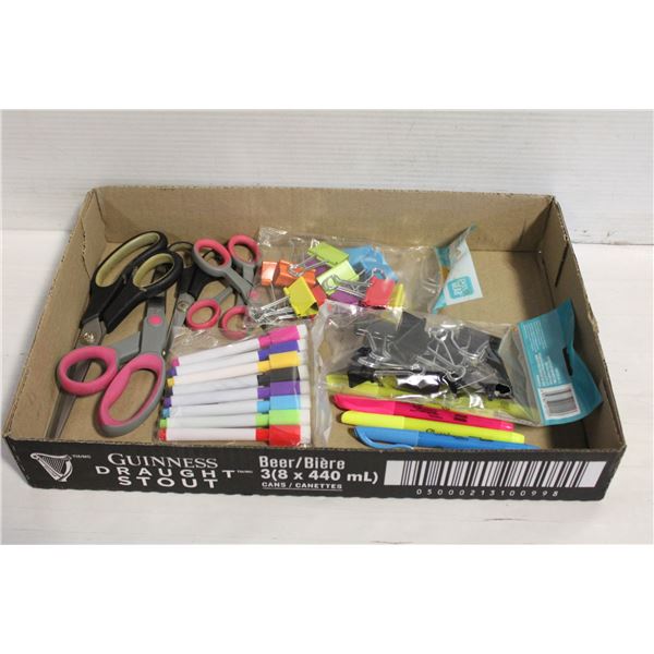 FLAT OF NEW STATIONARY ITEMS PLUS
