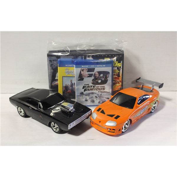 10 FAST AND FURIOUS DVDS & 2 FAST AND