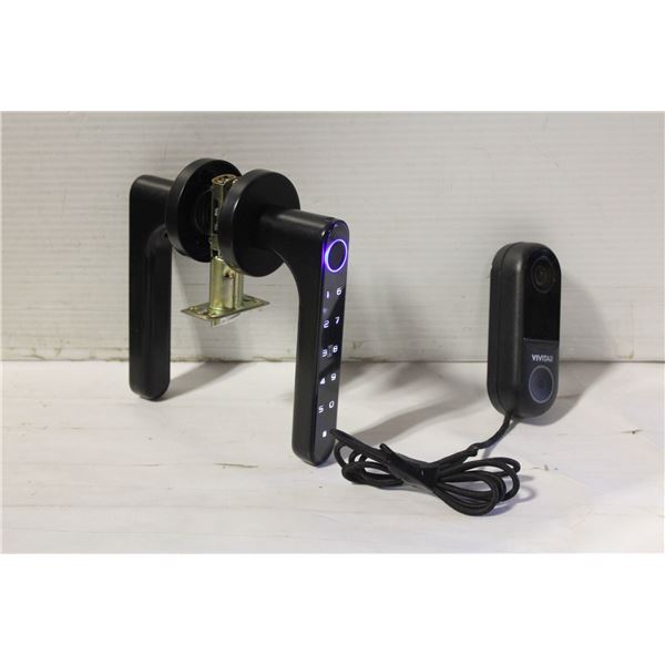 FINGERPRINT DOOR LOCK WITH VIVITAR