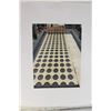 Image 1 : PRESS BOARD WINE RACK - HOLDS 90 BOTTLES