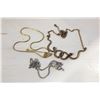 Image 1 : DABLE SNAKE CHARM NECKLACE+SILVER+GOLD TONE