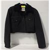 Image 1 : LADIES JEANS BLACK JACKET WARM, SIZE S/ M