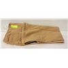 Image 1 : NEW WOMENS CORDUROY TAN JEANS S 12