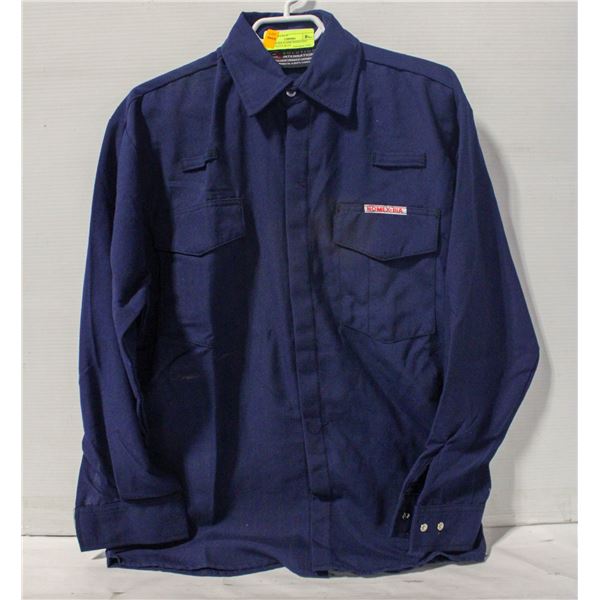 NOMEX IIIA FLAME RESISTANT SHIRT NAVY BLUE