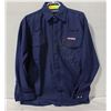 Image 1 : NOMEX IIIA FLAME RESISTANT SHIRT NAVY BLUE