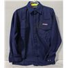 Image 1 : NOMEX IIIA FLAME RESISTANT SHIRT NAVY BLUE