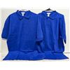 Image 1 : 3 NEW MENS HARMONY POLO  XXL BLUE