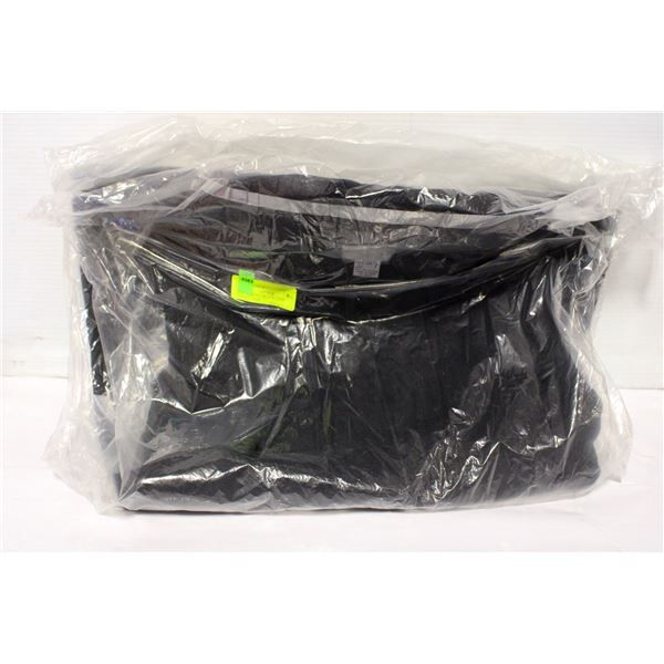 LADIES SMALL BLACK LONG JACKET - NEW