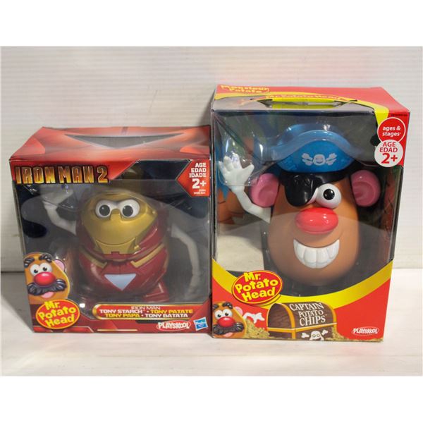 2 OF FACTORY SEALED MR. POTATO HEAD