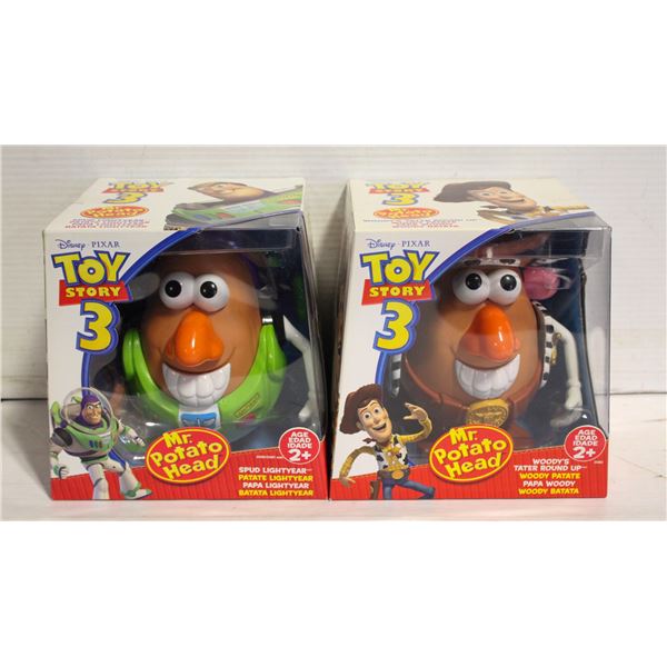 2 OF FACTORY SEALED MR. POTATO HEAD