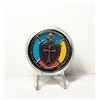 Image 1 : 10)  ENCAPSULATED MULTI COLORED ENAME,